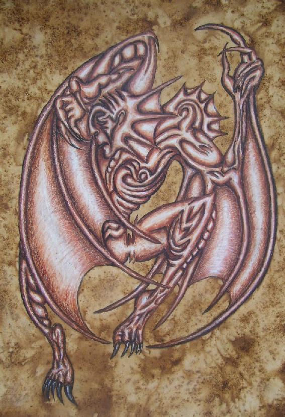 ser suprahumano draconiforme