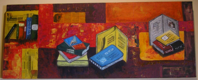 La Biblioteca Acrylic Canvas Others