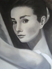 Retrato Audrey Herphun