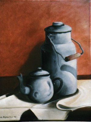 BODEGON2 Oil Canvas Still Life Paintings