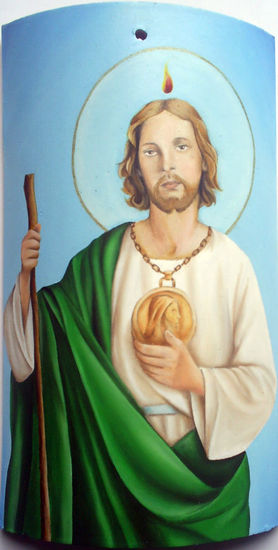 San judas Oil Others Figure Painting