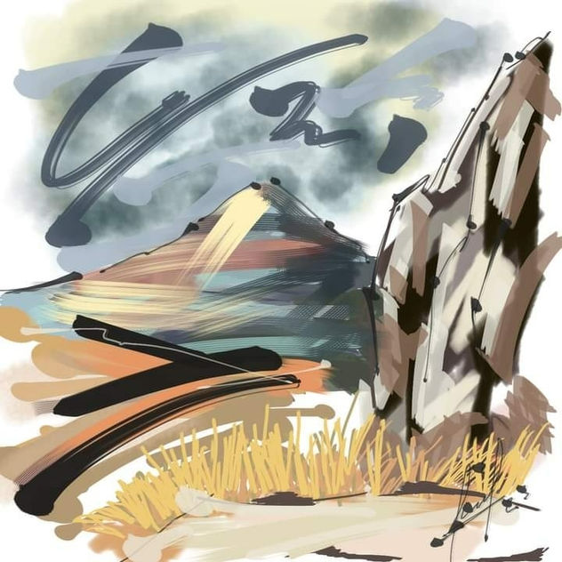 Paisaje abstracto