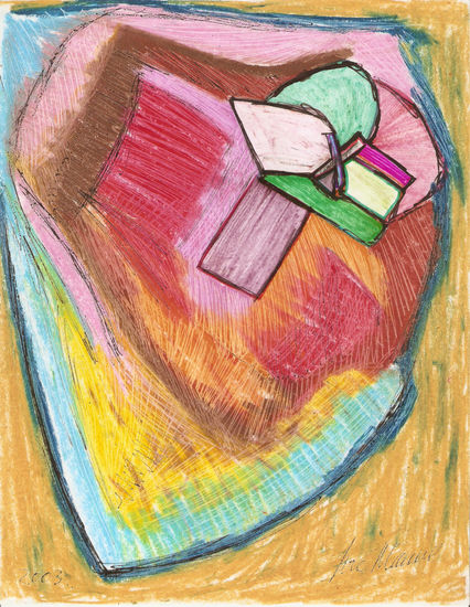 Corazón amarrado Gouache Paper Others