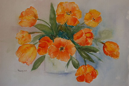Flores Naranja.
