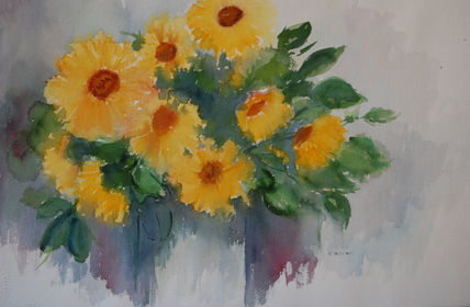 Girasoles.