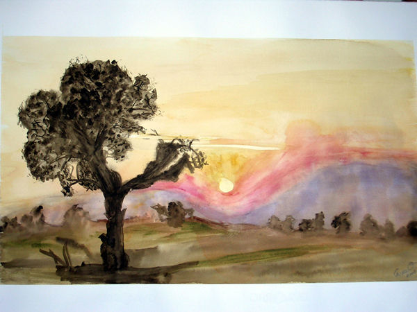 Atardecer 2 Watercolour Paper