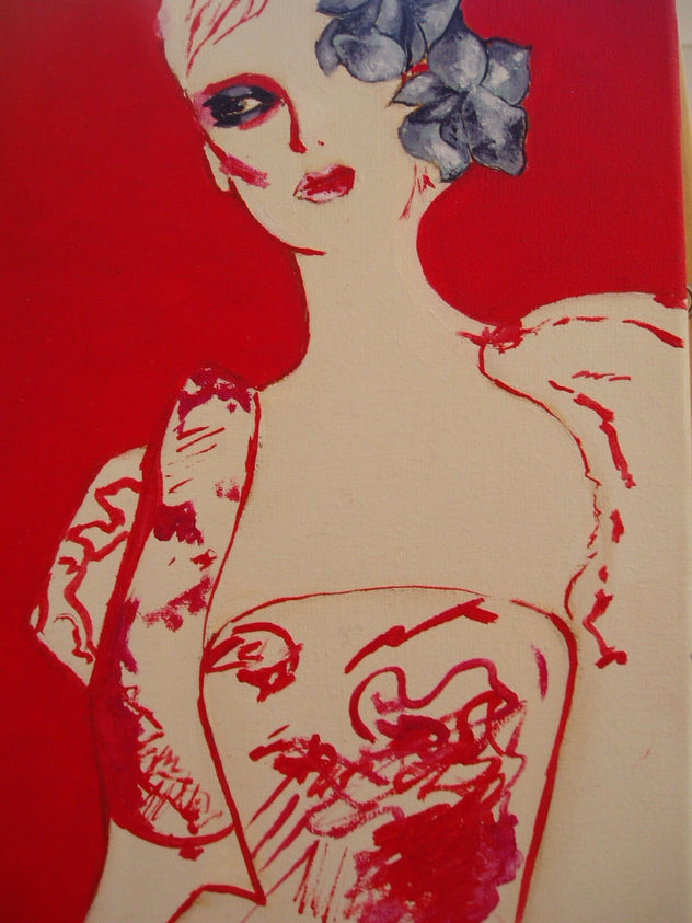red and white