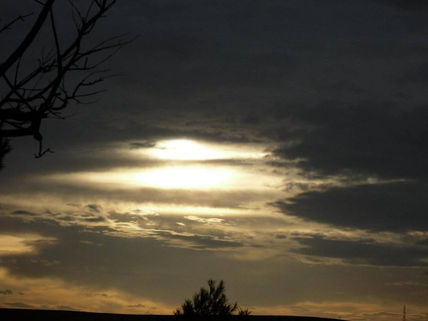 Puesta de sol en...