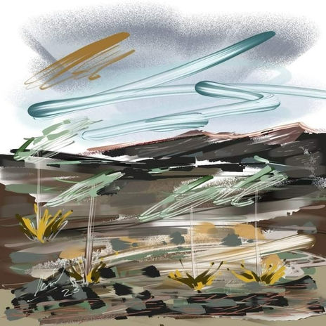 Paisaje abstracto