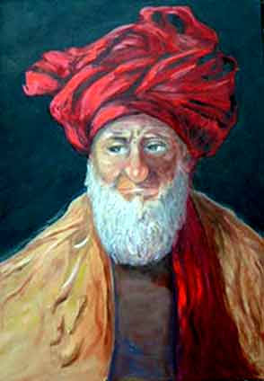 TURBANTE Oil Canvas