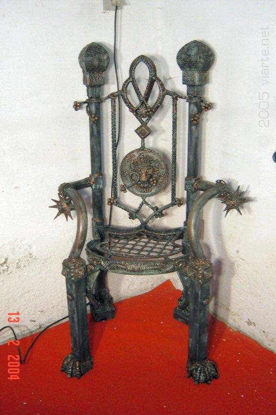 escoltura de hierro unica
