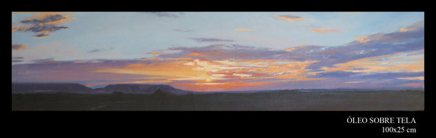 Atardecer en las Bardenas Reales