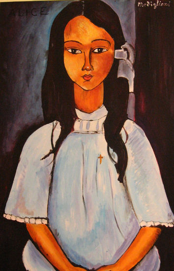 replica ALICE Acrílico Lienzo Retrato