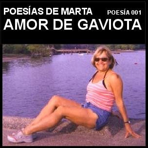 Poesías de Marta 001  AMOR DE GAVIOTA