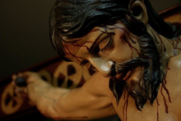 crucificado Wood Figurative