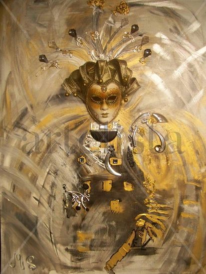 l'ange d'or Others Canvas Figure Painting