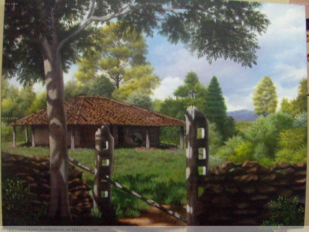 Tatumbla Olvidada Acrylic Canvas Landscaping