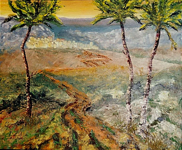 Secano Oil Canvas Landscaping