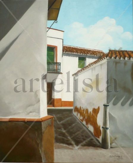 CALLE DE CARMONA Oil Canvas Others