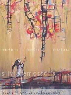 "Unas flores en el cielo"