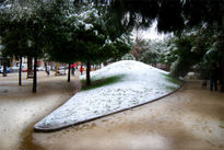 Nieve en Barcelona