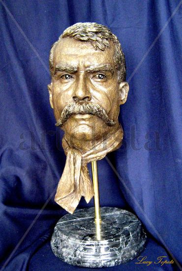 Busto de Emiliano Zapata Bronce Figurativa