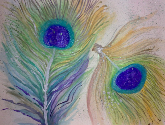Colores de pavo real...