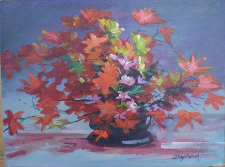 Jarro con flores
