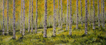 Blanco sobre amarillo