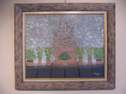 Una pared con...