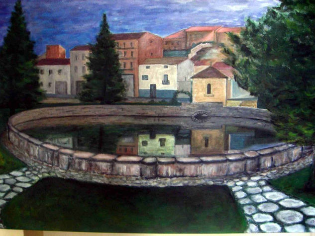 LA FUENTE Oil Canvas Landscaping