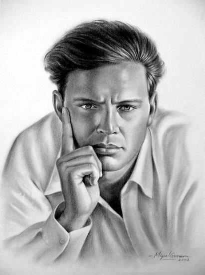 Luis Miguel Charcoal