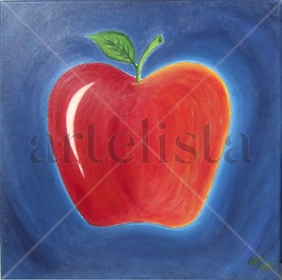 Manzana Acrylic Canvas Figure Painting