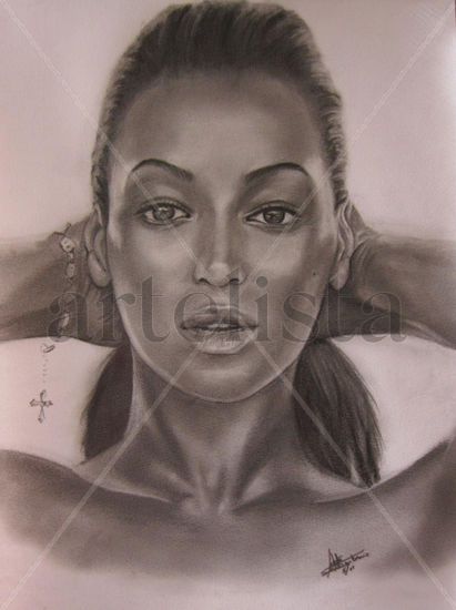 BEYONCÉ's portrait 25/05/2011 Grafito