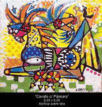 Cavalo e passaro