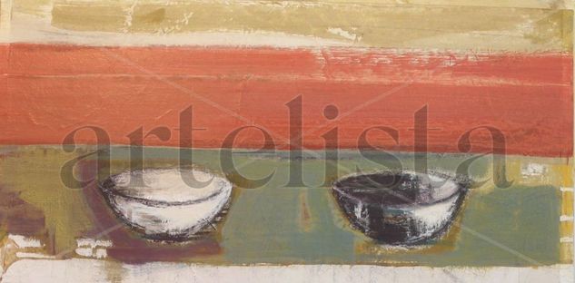 2 coupes Oil Canvas Landscaping