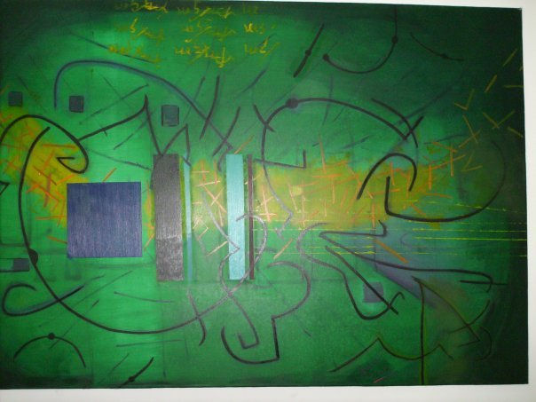 composicion en verde