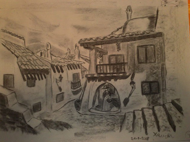 cases eivissenques Graphite Paper Landscaping