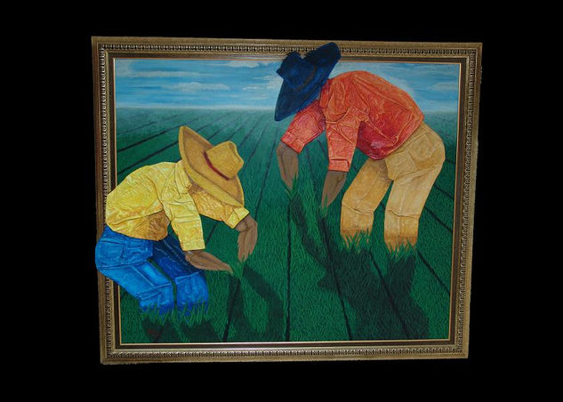 Los Sembradores Oil Canvas Landscaping