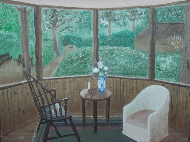 Casita en el jardín