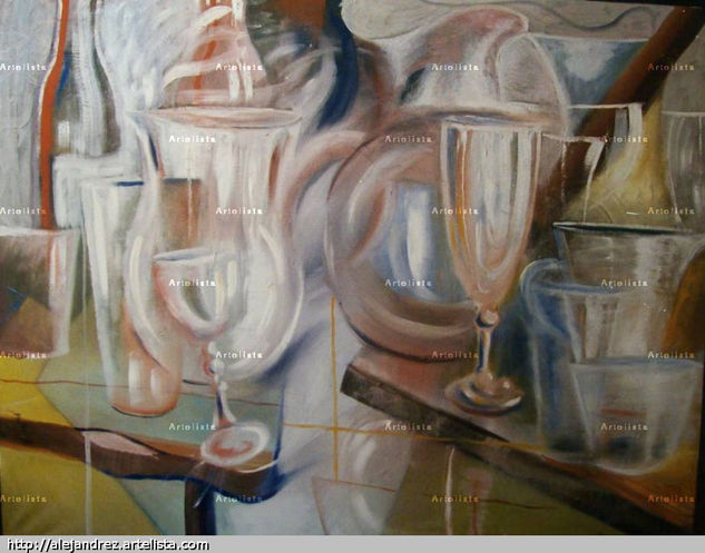 CRISTAL Oil Canvas Still Life Paintings