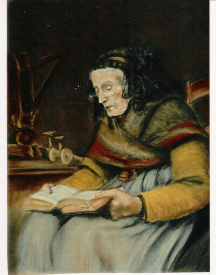 Abuela de Albert Anker