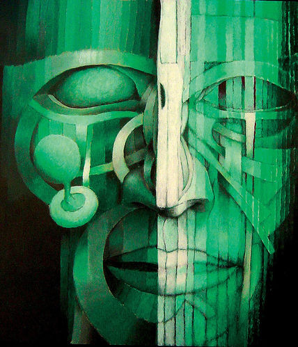 Rostro 3 autorretrato