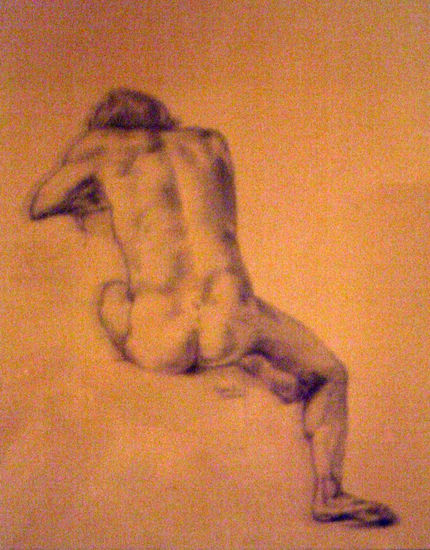 Mosen Grafito Papel Desnudos