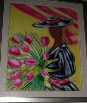 mujer Oil Canvas Landscaping