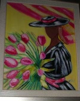 mujer Oil Canvas Landscaping