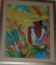 mujer Oil Canvas Landscaping