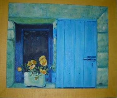 puerta Oil Canvas Landscaping