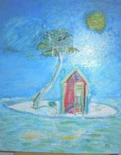 isla Oil Canvas Landscaping