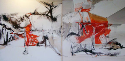 Abstracta en su cuerpo